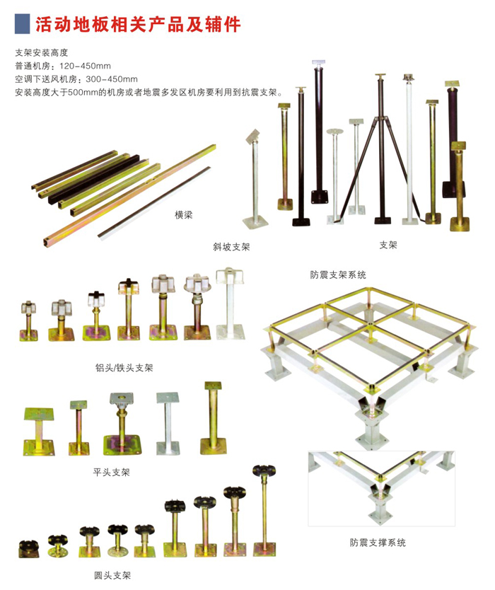 防静电地板配件
